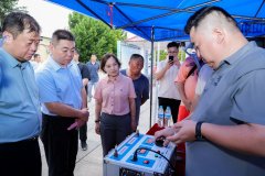 取导配合登台启动“购正在中国・2025山东绿色环